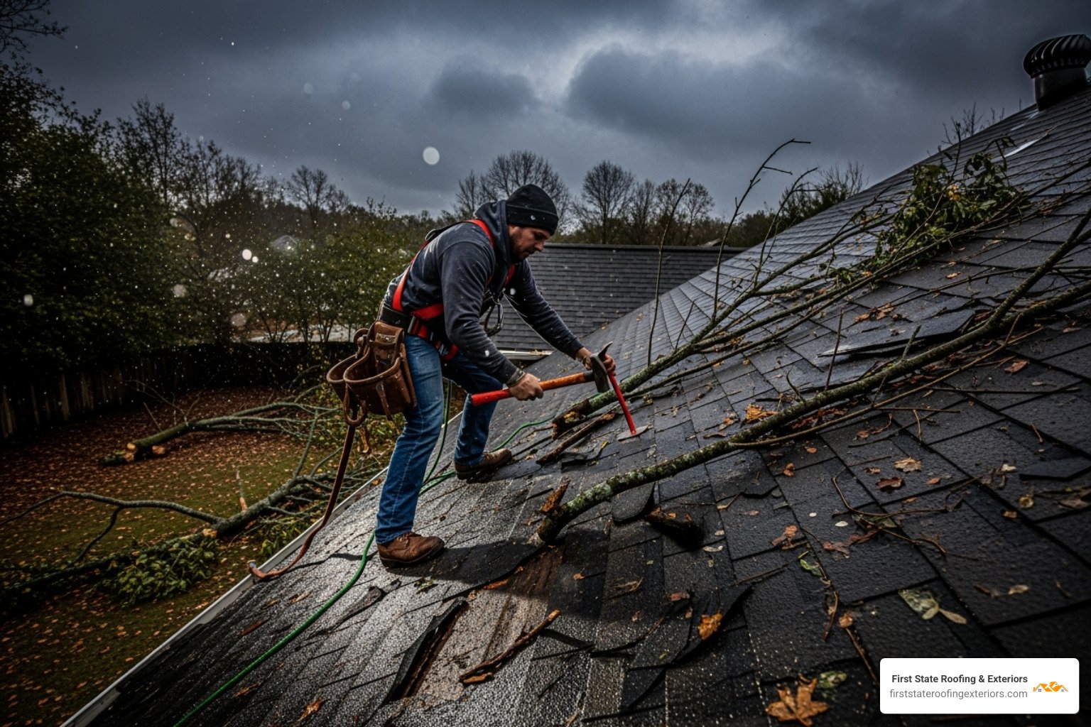 Emergency roof repair