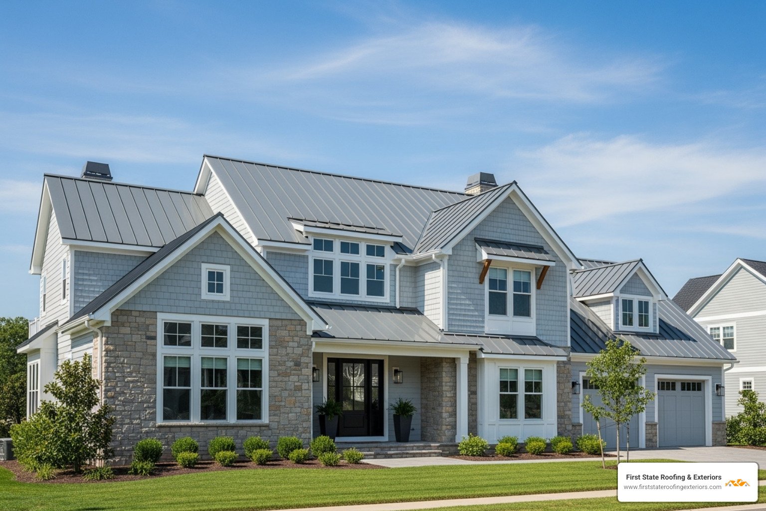 Milford metal roofing