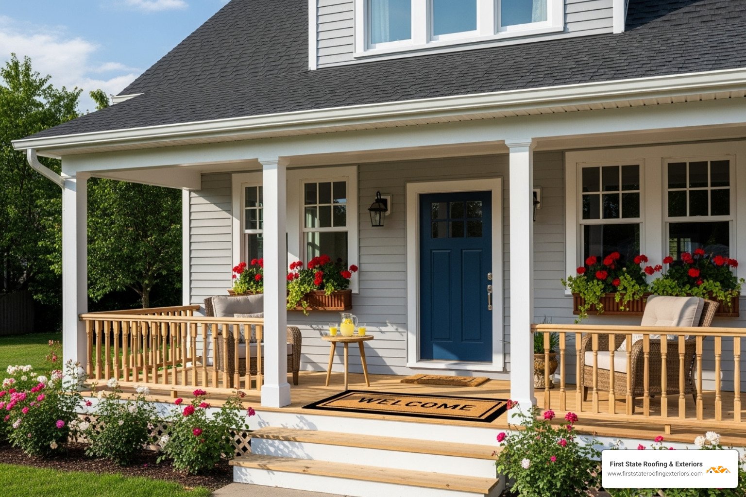 porch roof replacement cost