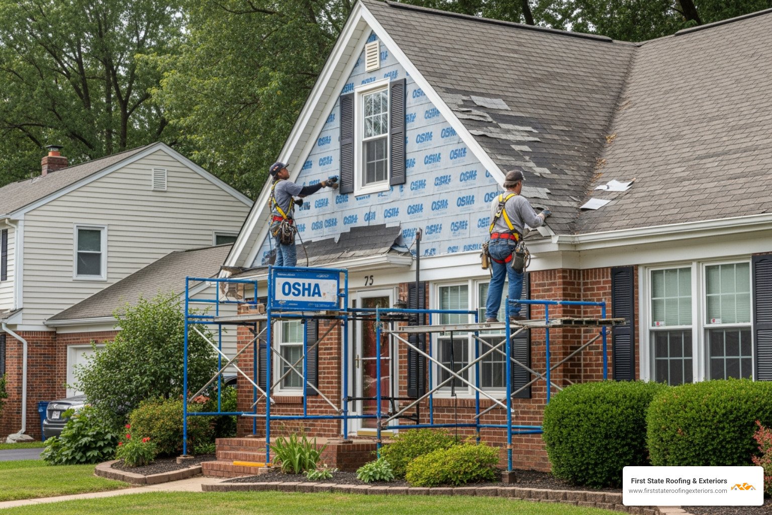 asbestos shingle replacement