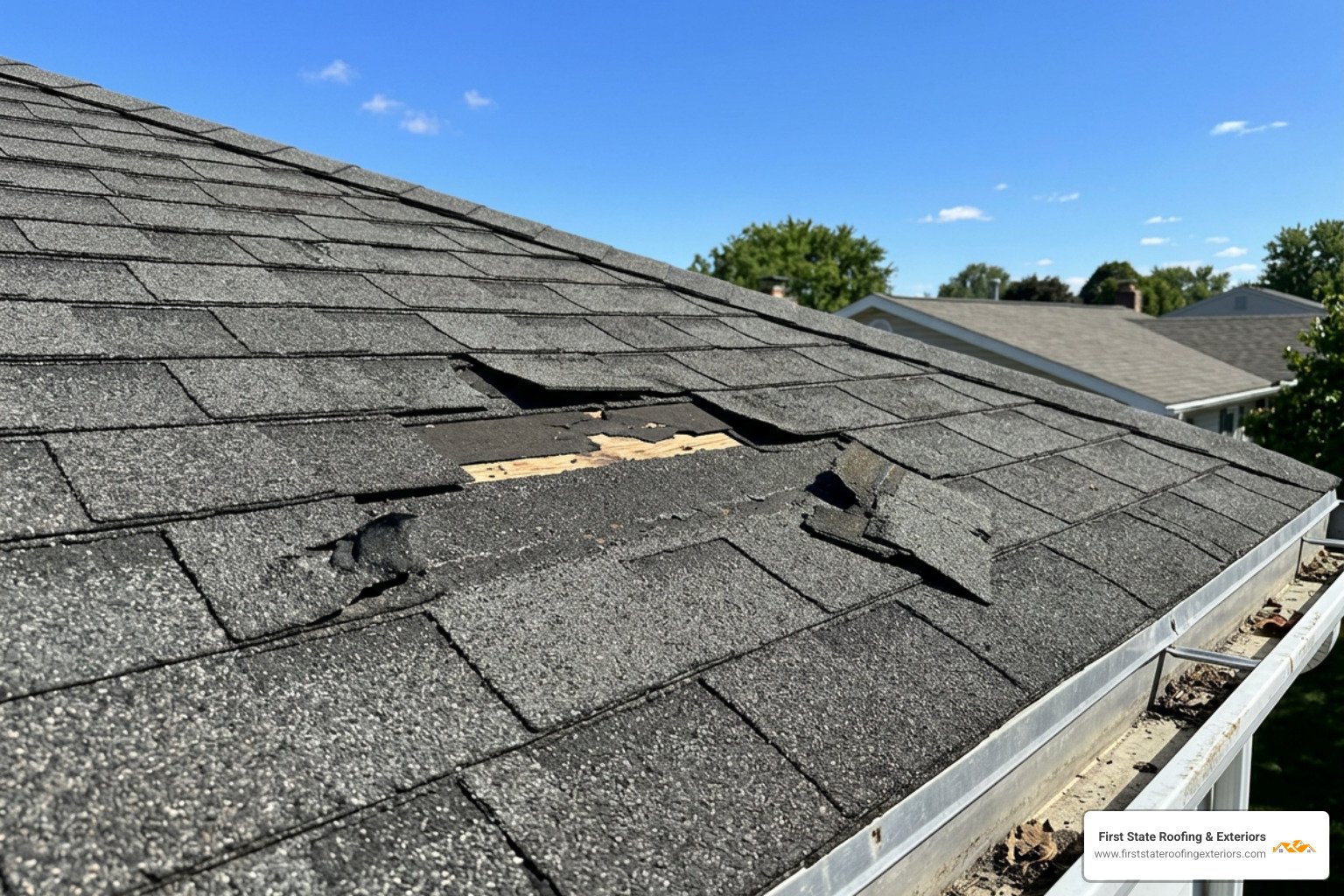 average cost of roof repair