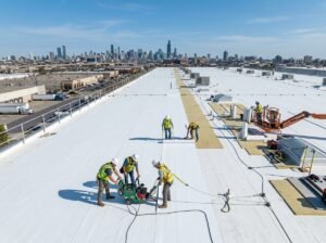 commercial flat roofing companies near me
