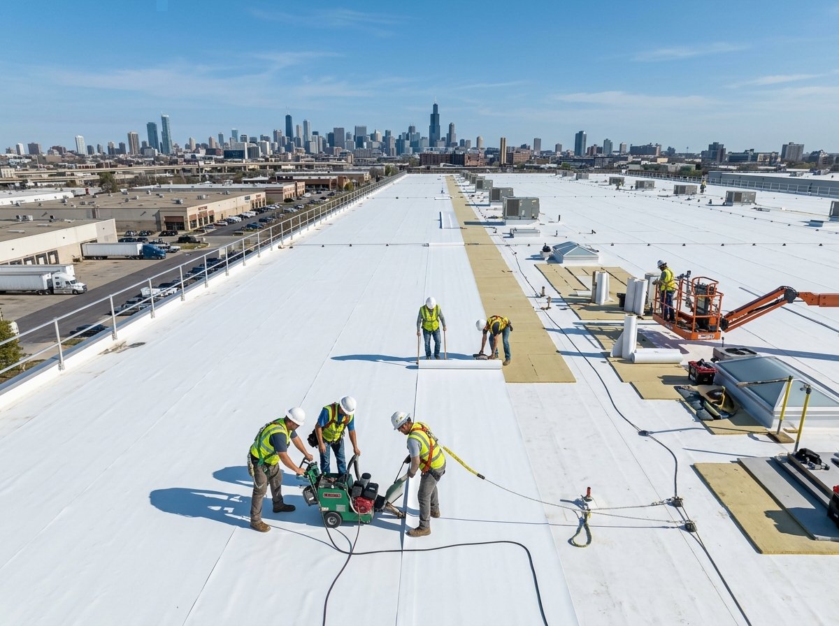 commercial flat roofing companies near me