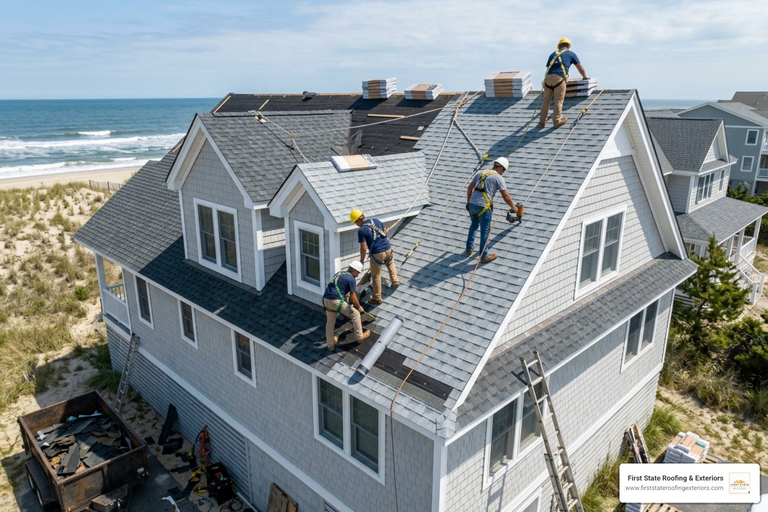 Delaware home improvement exterior renovation coastal home